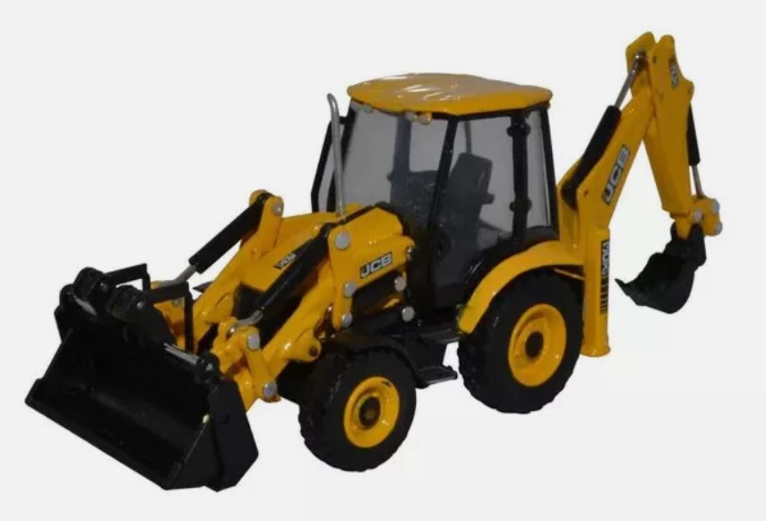 Oxford Diecast – JCB 3CX Eco Backhoe – 1/76 – OXF763CX004