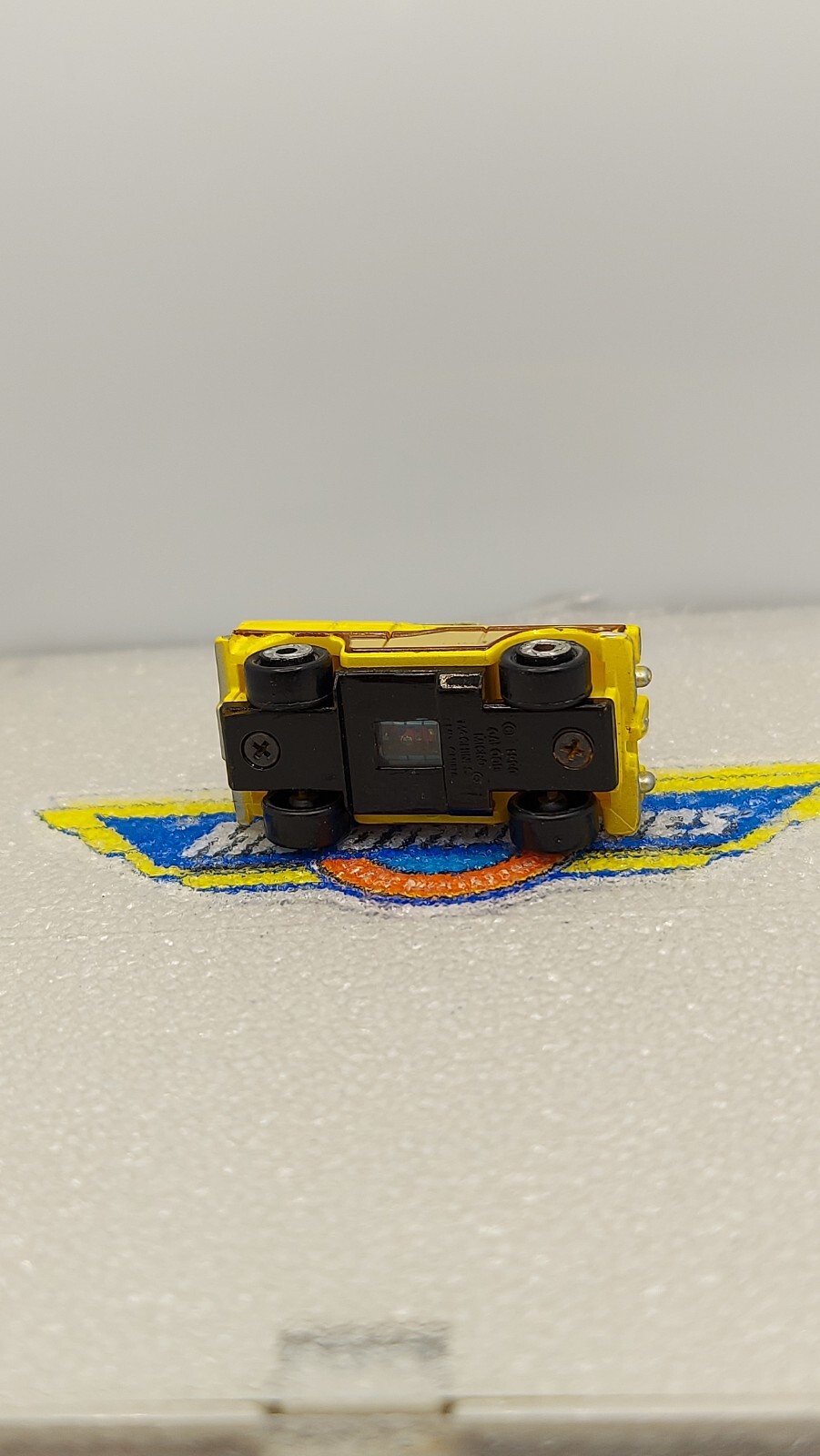 Micro Machines #12 PRIVATE EYES Yellow Edsel