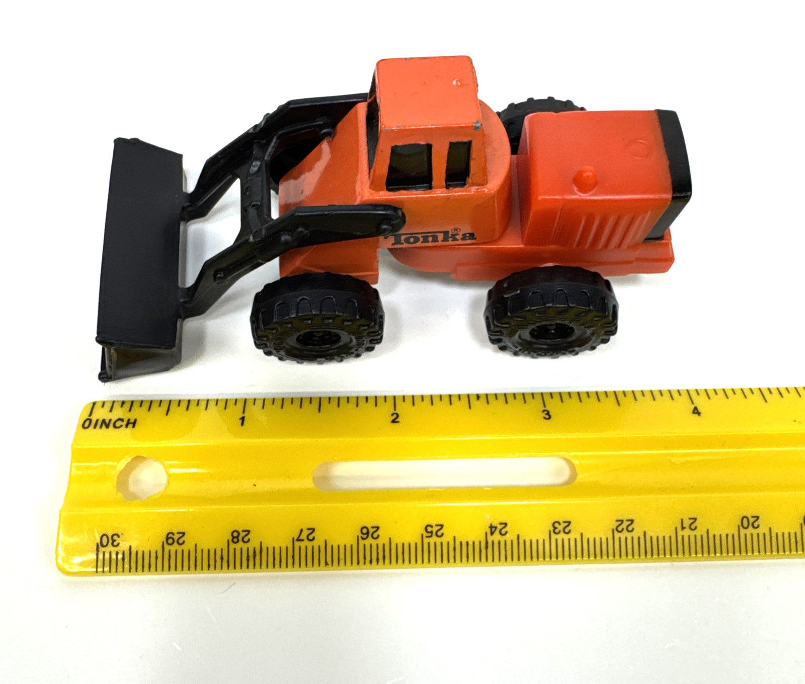 Vintage 1992 Tonka Mini Loader Orange