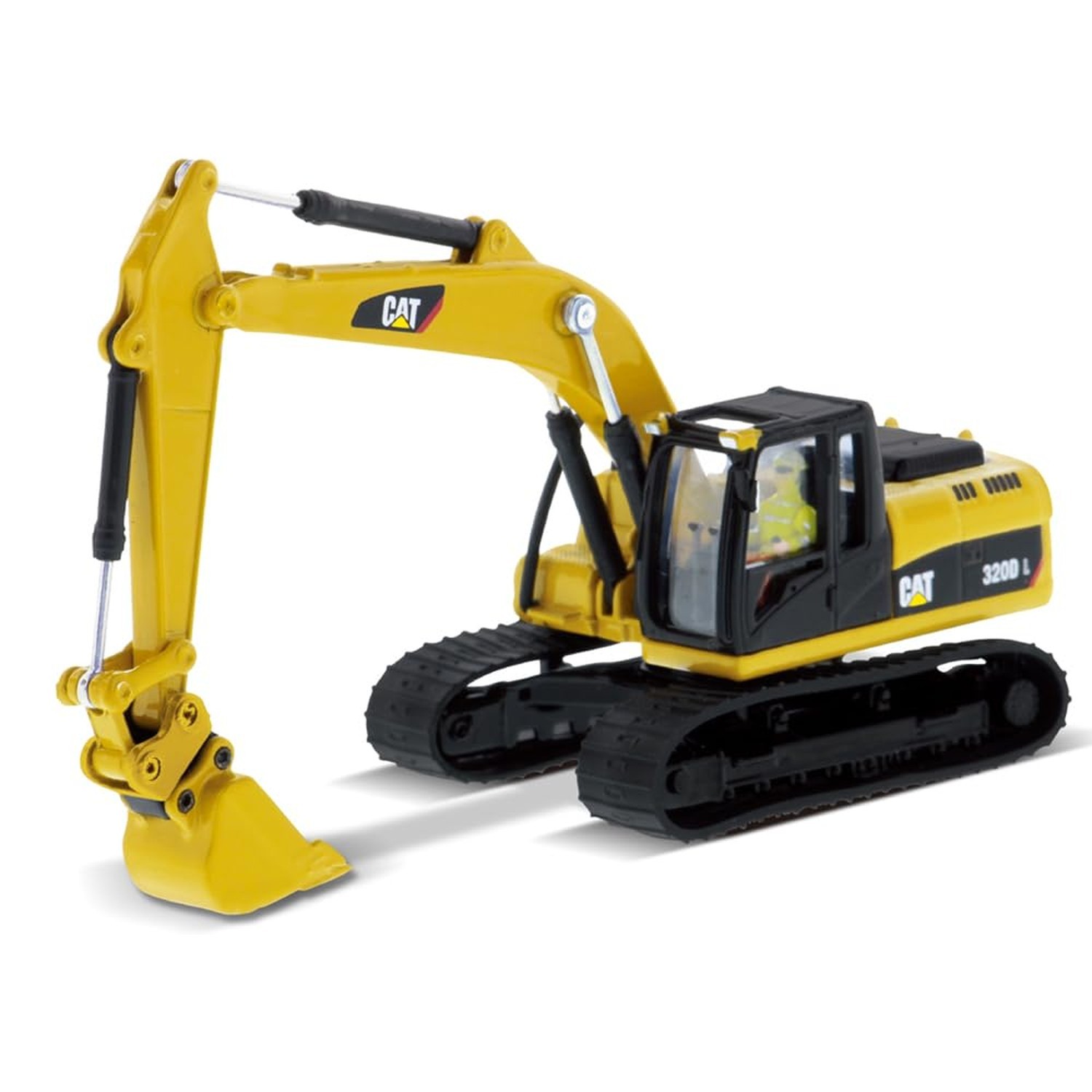 1:87 Caterpillar 320D L Hydraulic Excavator with Multiple Work Tools (Clean U…