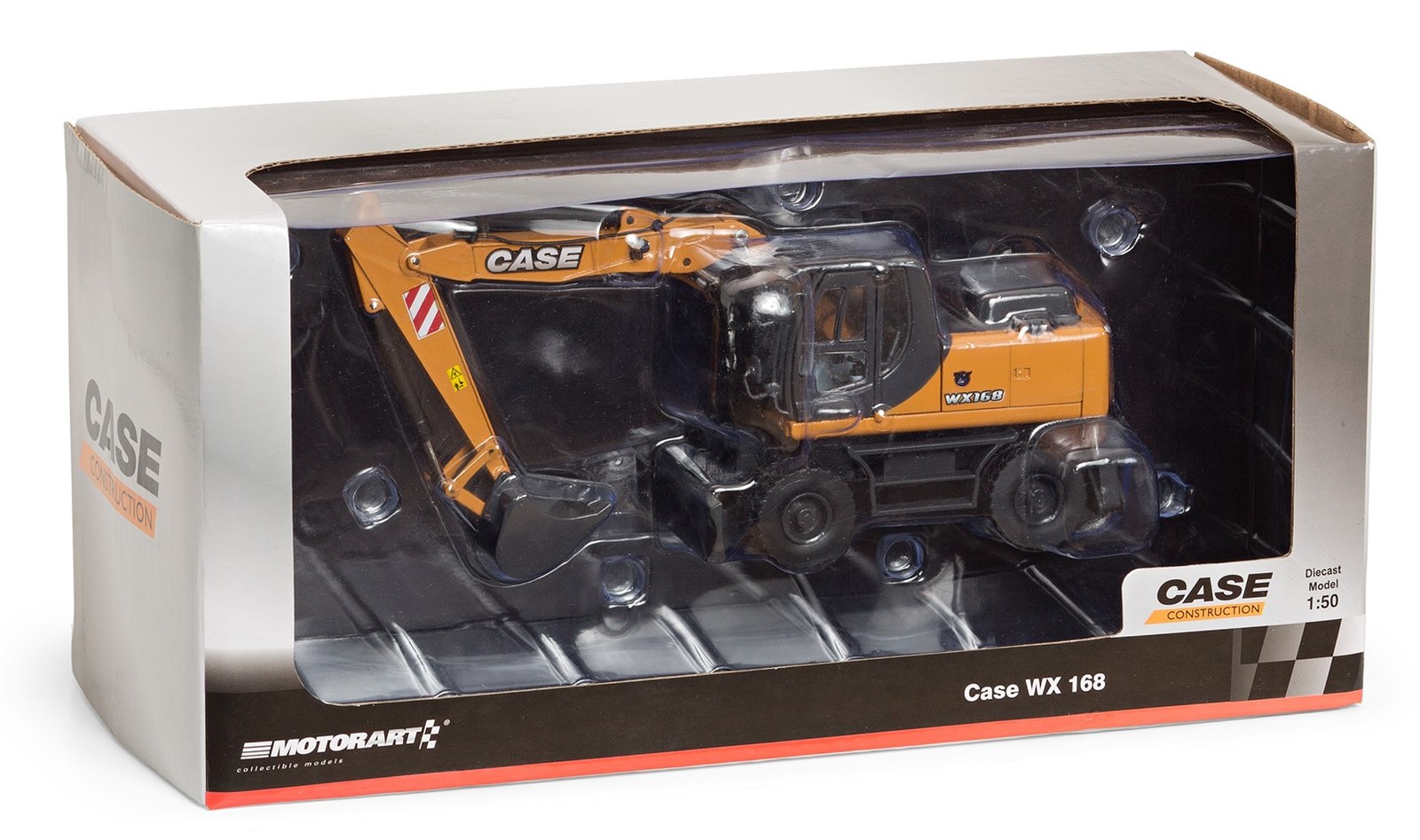 MOTORART – CASE WX168 Wheel Excavator – 1/50 – MOT13797