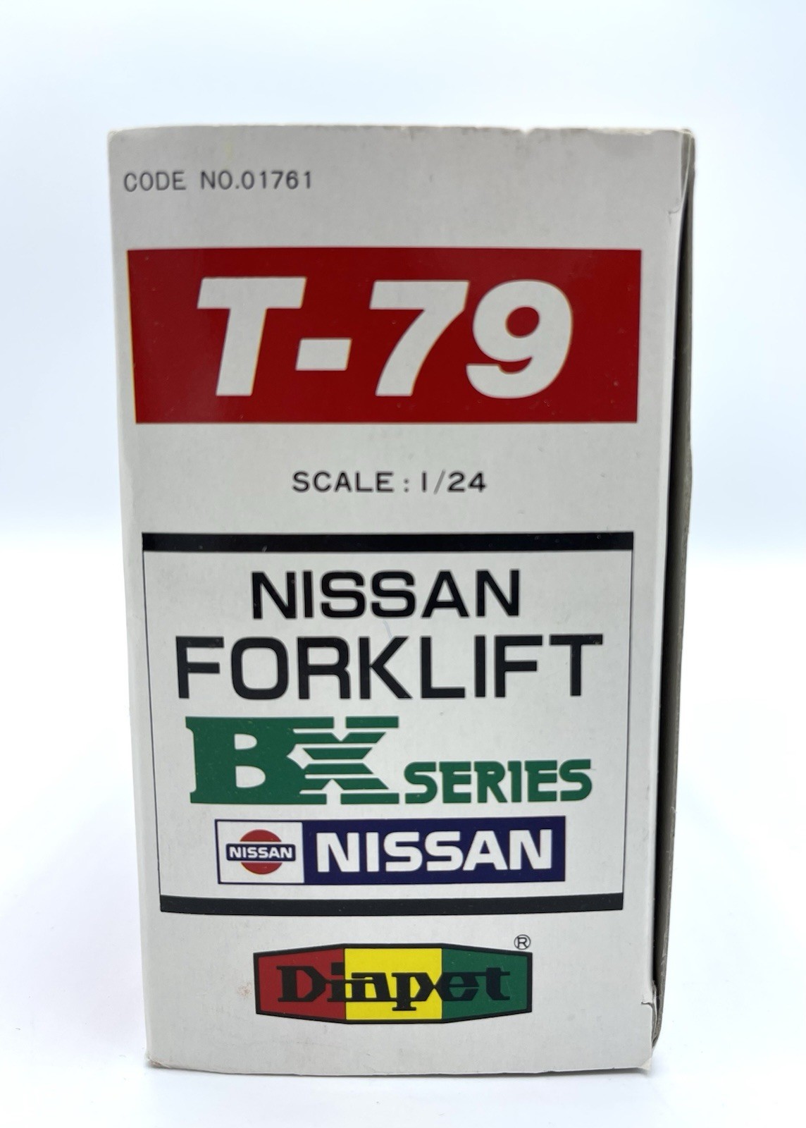 New in Box T-79 NISSAN FORKLIFT Diapet BX Series Diecast Red 1:24 Scale Mint