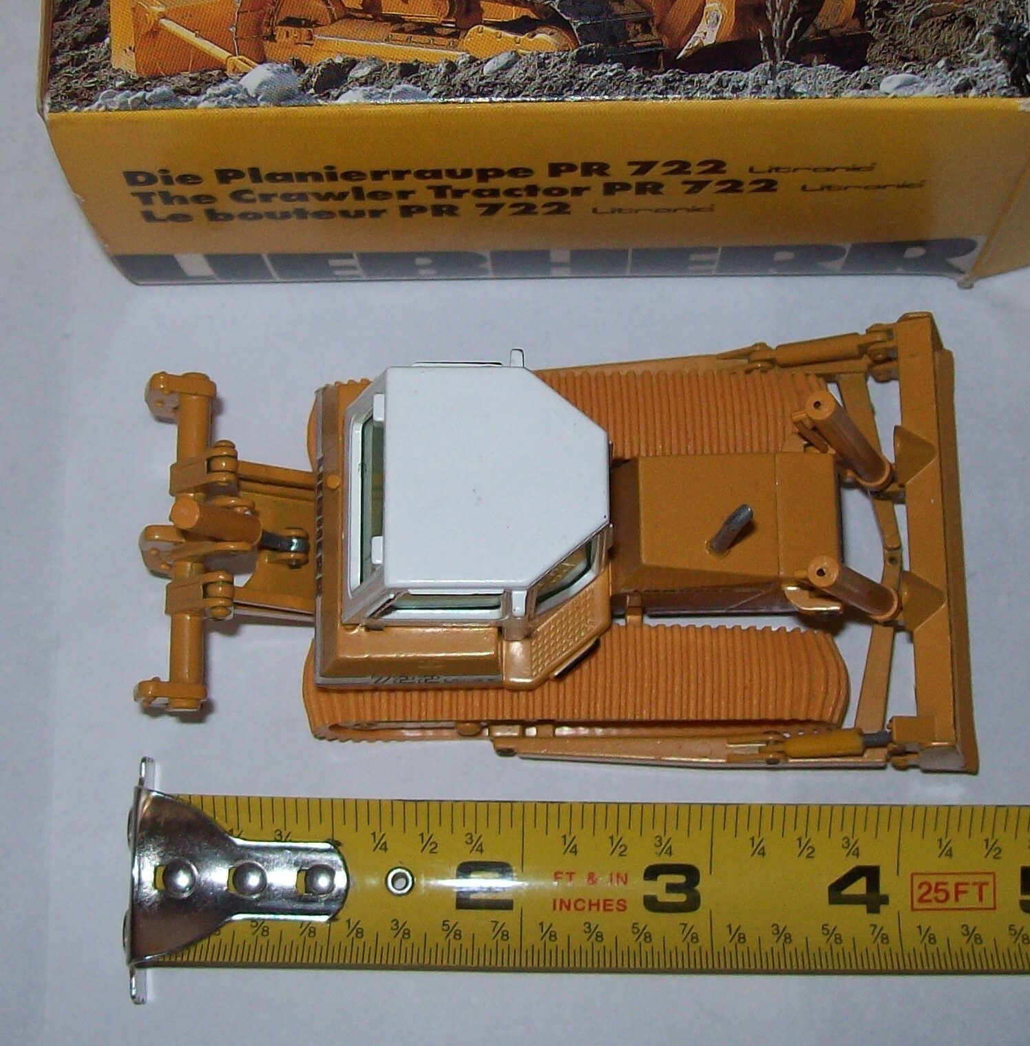 1:50 Liebherr PR722 Litronic Dozer with Ripper – Conrad Germany Model #2803