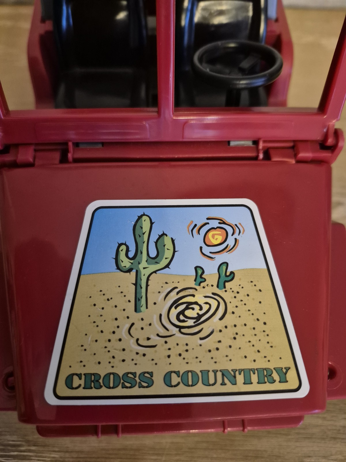 Bruder Vintage Red Cross Country Jeep Wrangler “Super Eagle” 1990’s