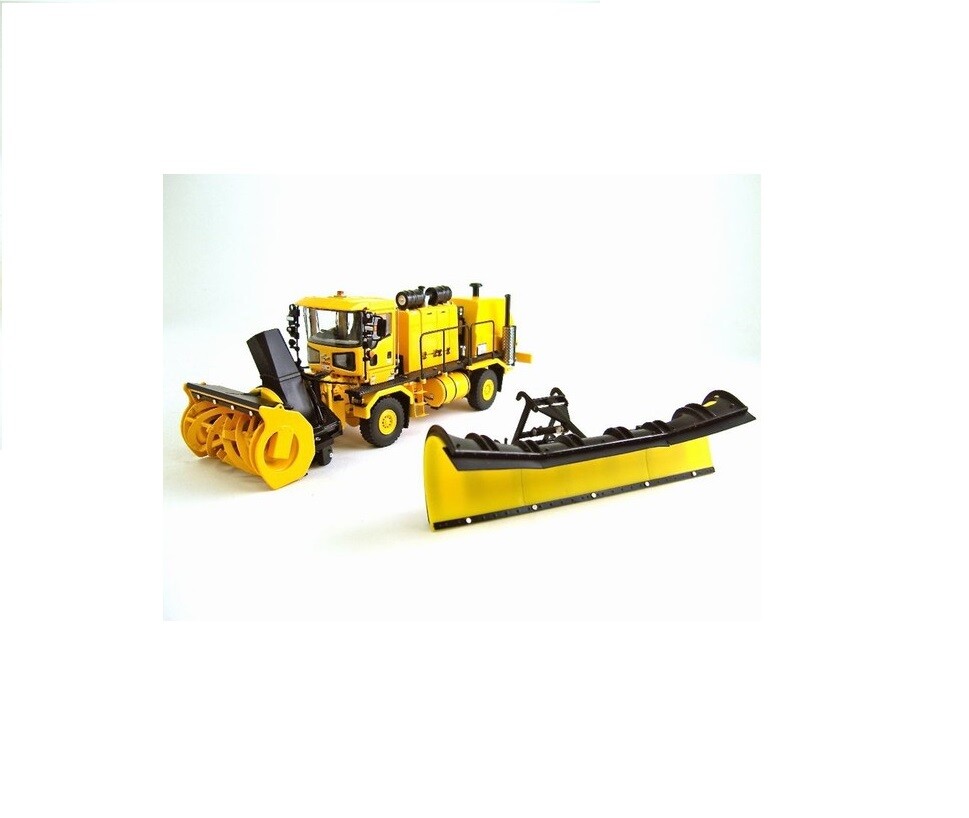 Oshkosh H-Series Snow Blower & Plow – “YELLOW” – 1/50 – TWH #072-01055