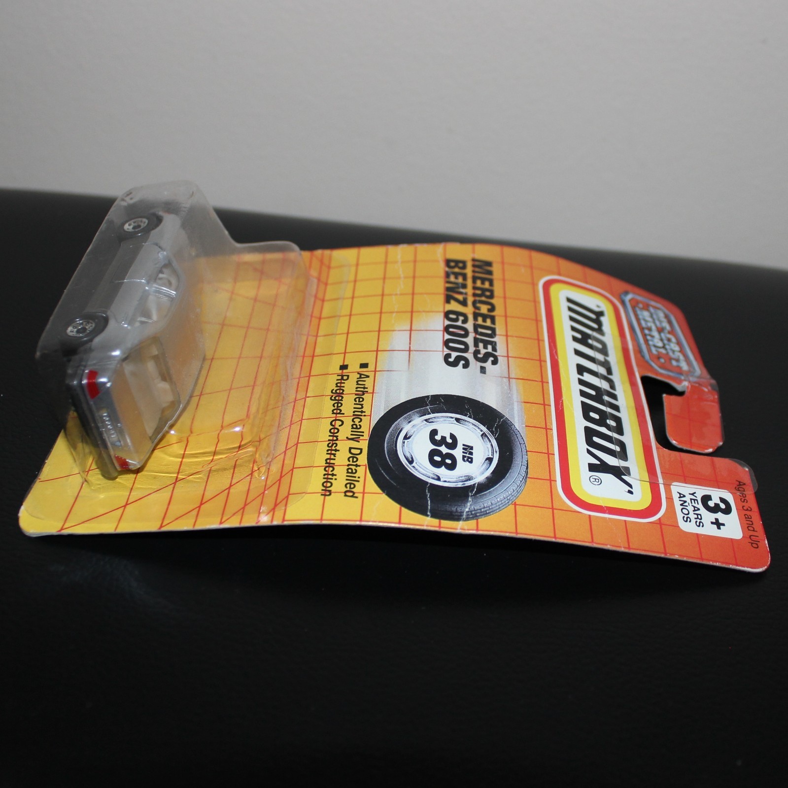 4x Matchbox Mercedes Benz 600S + Lamborghini Countach + Mobile Crane + Excavator
