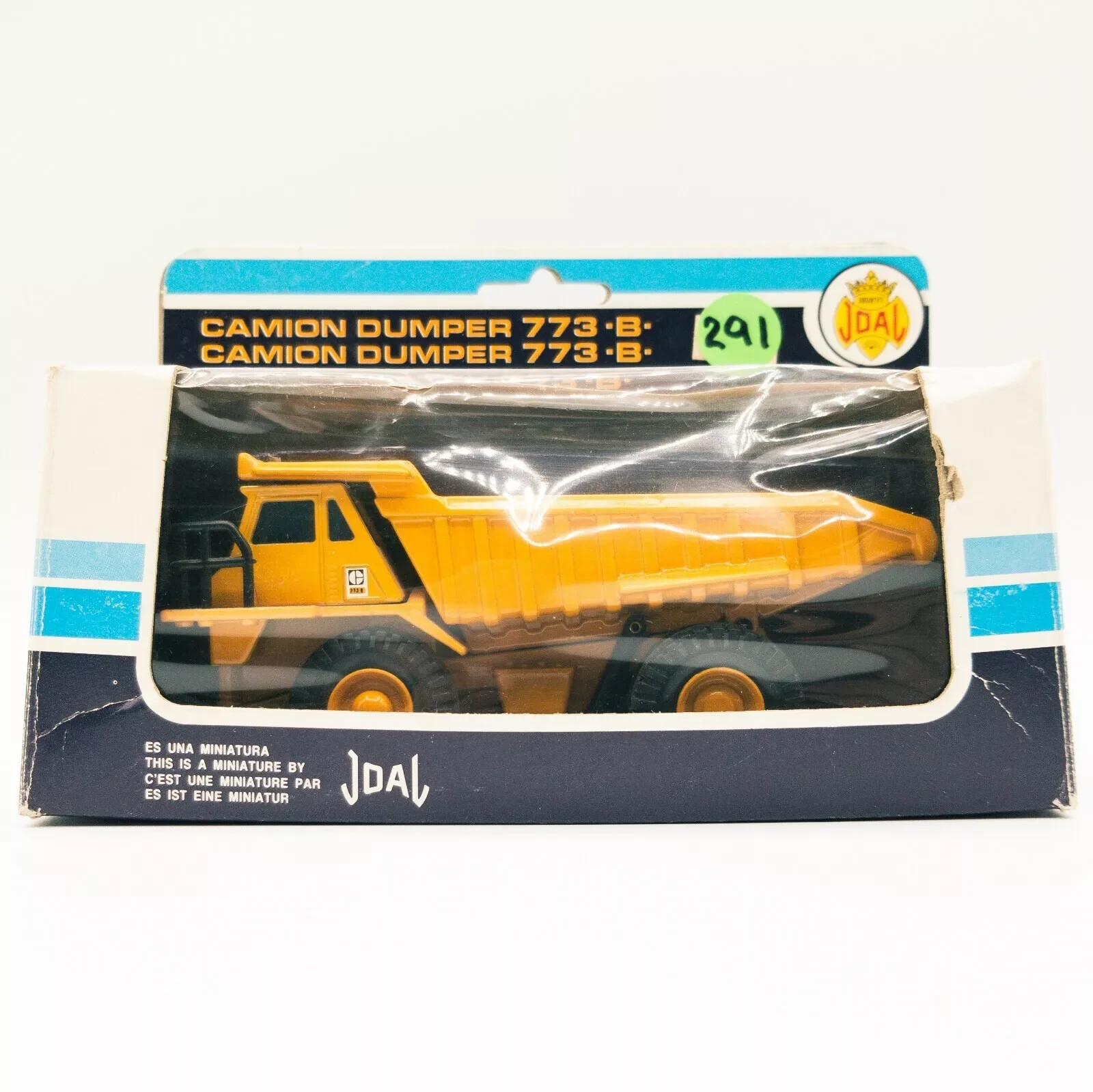 JOAL Camion Dumper 773.B. Yellow