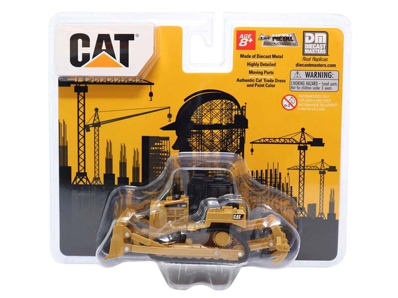 CAT Caterpillar D6R Track-Type Tractor 1:64 Scale Model – Diecast Master 84645CS