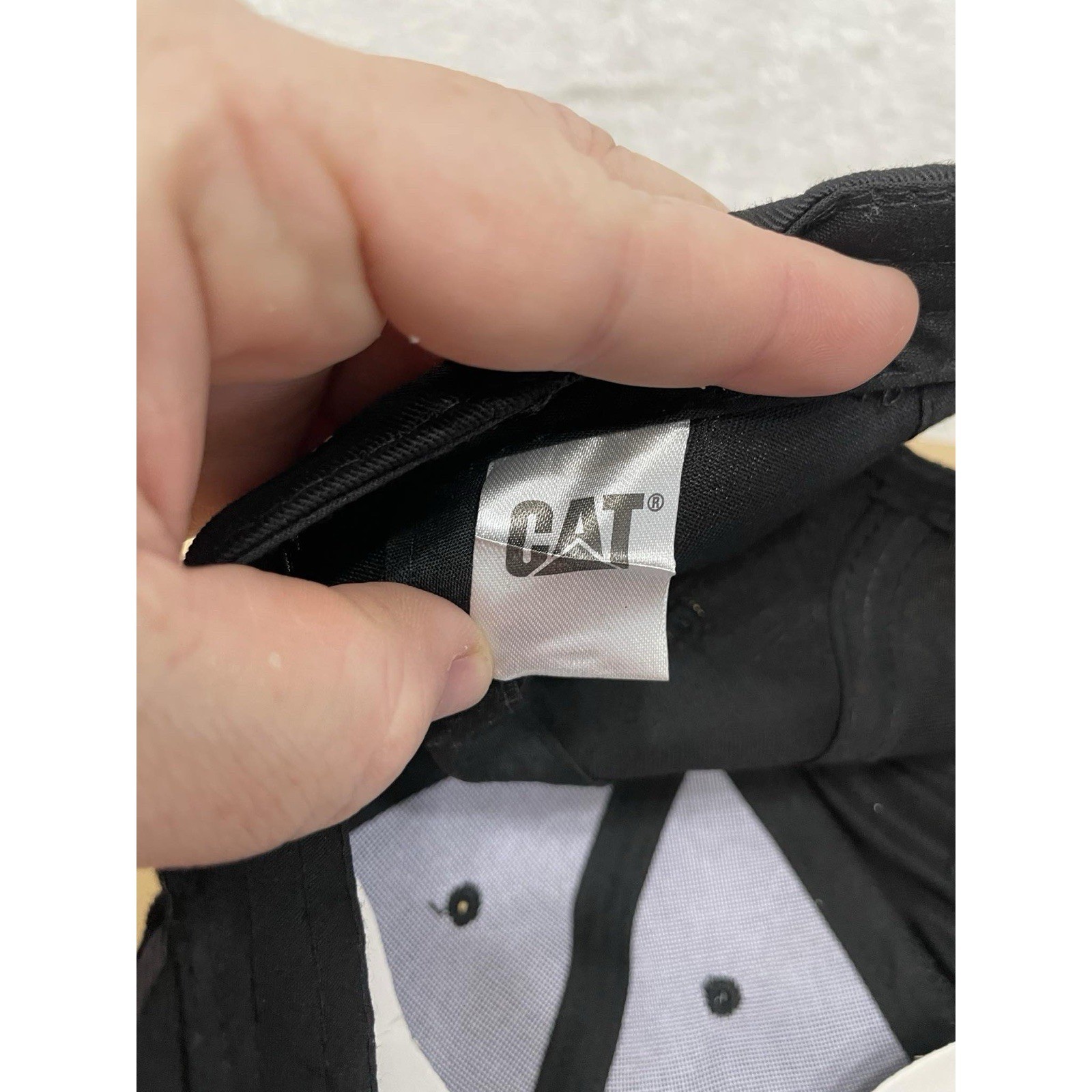 CAT Caterpillar Black Adjustable Hat June 2017 100,000th Compact Wheel Loader