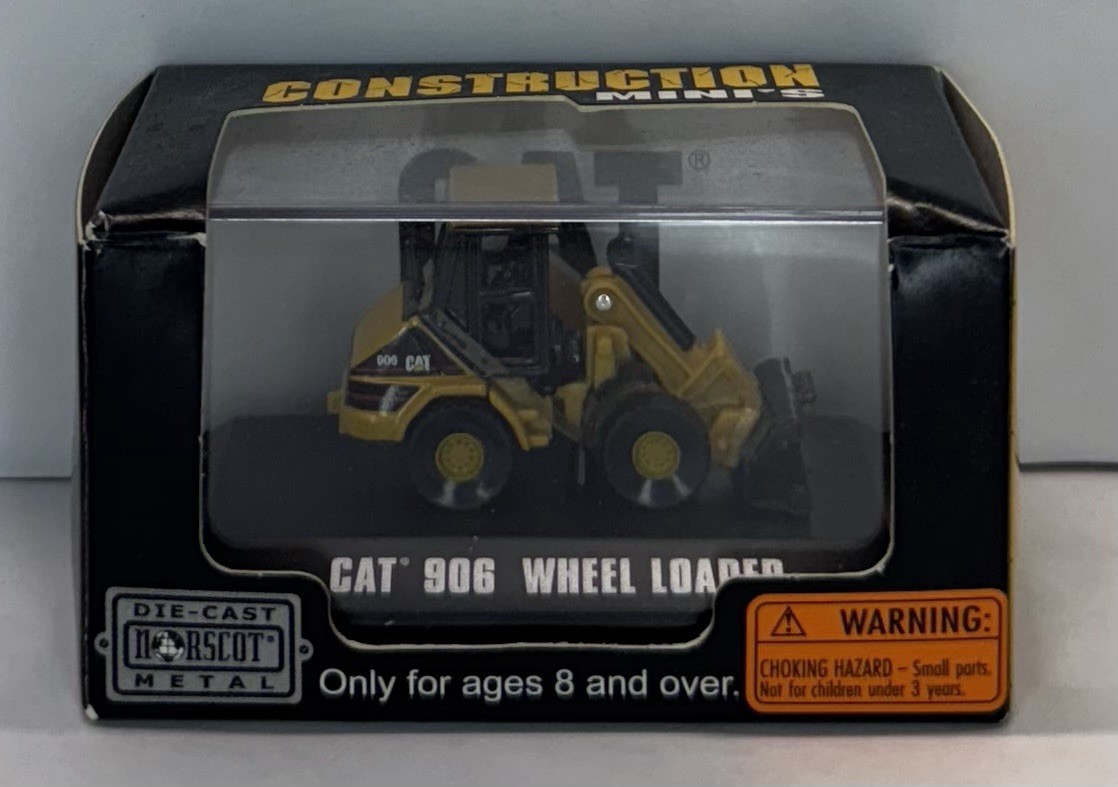 Pair Of Norscot Construction Mini Cat 906 Wheel Loader & 315C L Excavator