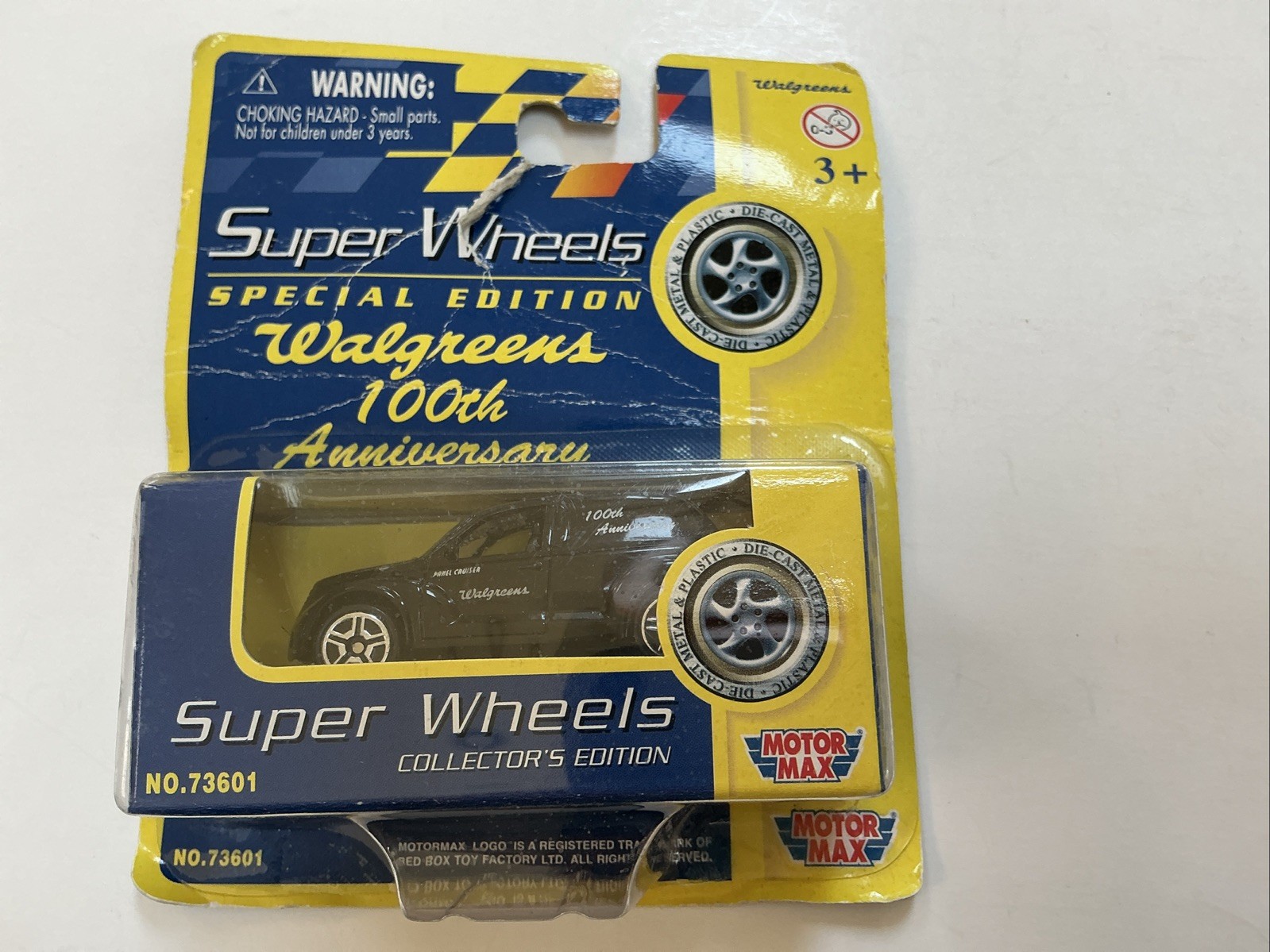Motor Max Super Wheels #73601 Walgreens 100th Anniversary PT Cruiser”