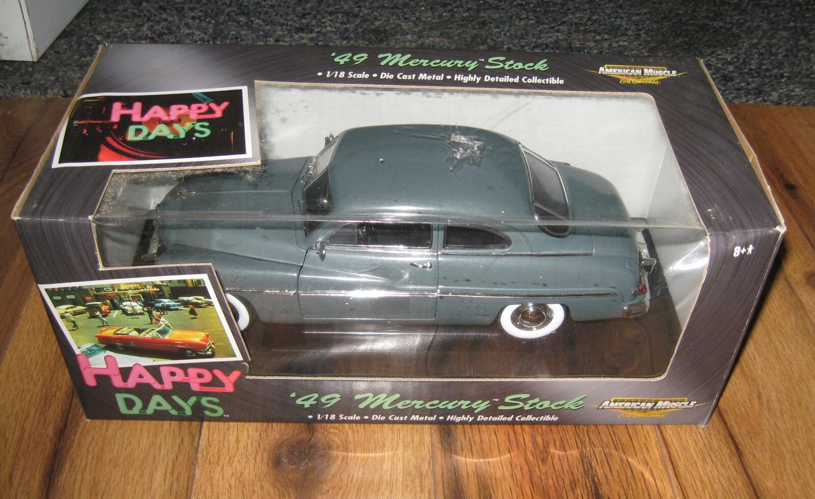 Ertl American Muscle 1:18 Scale HAPPY DAYS 1949 Mercury Stock Coupe Diecast NEW