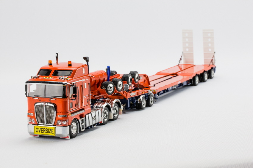 Kenworth K200 w/ Drake Trailer – “DRAKE ORANGE” – 1/50 – TWH #113-T09014A