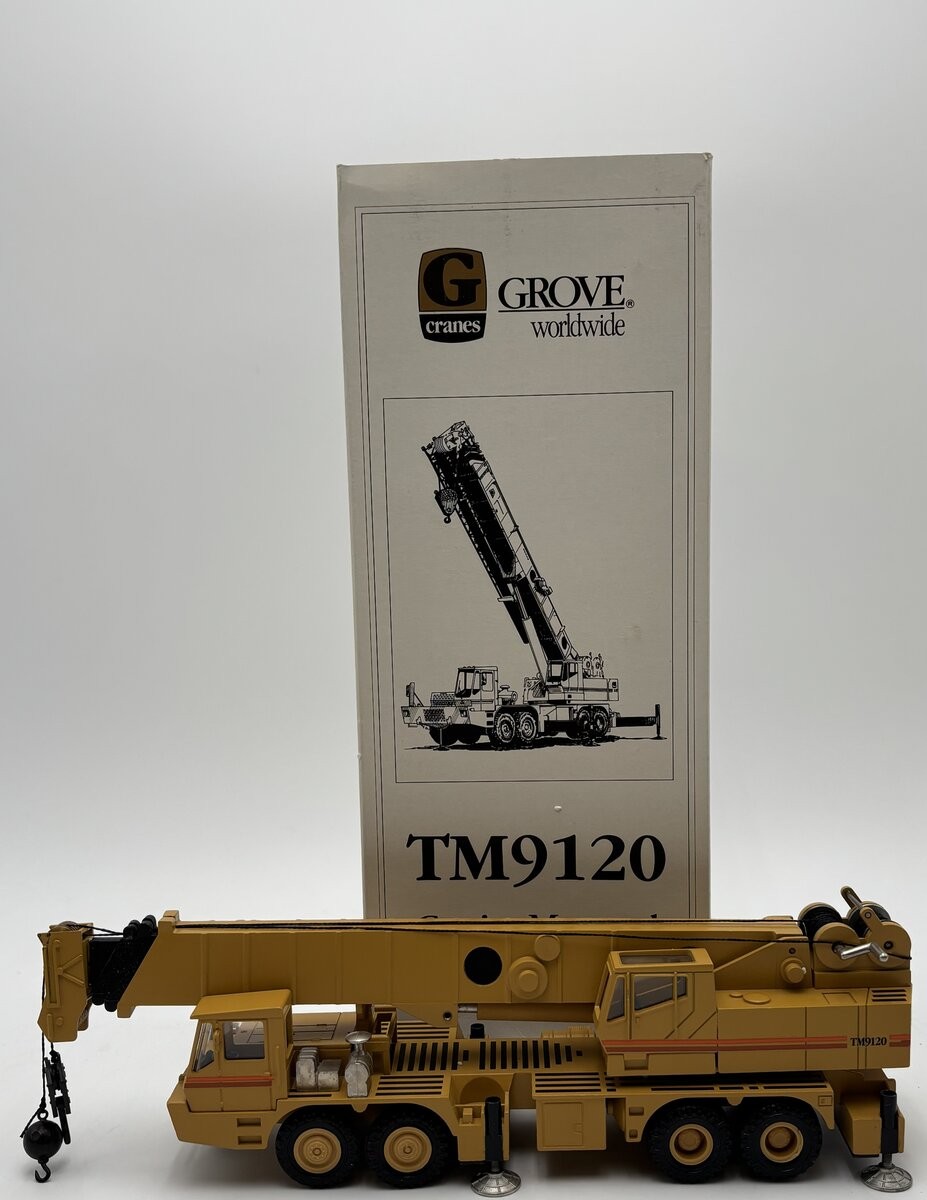 NZG 380 1:50 Scale Diecast Grove TM9120 Hydraulic Crane LN/Box