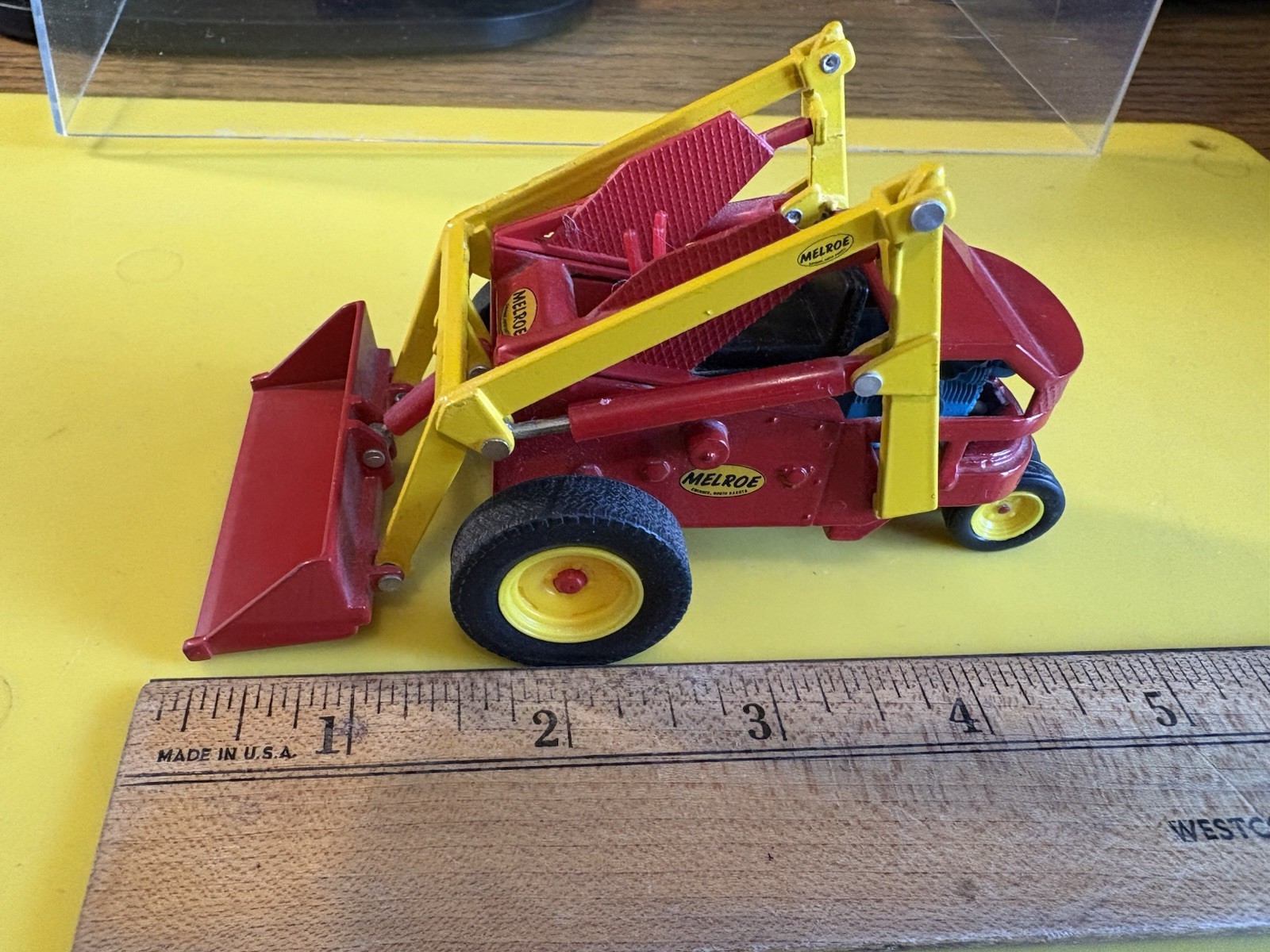 Melroe Bobcat M-200 Loader – Clover 1:25 Scale Diecast Model NIB RARE HTF