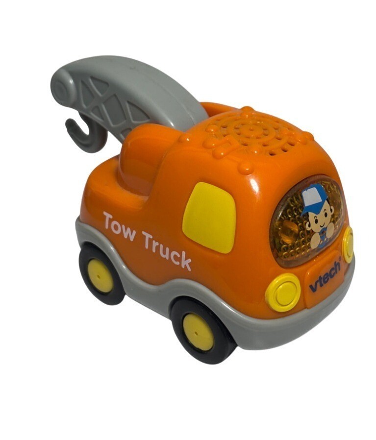 VTech Orange & Gray Tow Truck Baby Toy With Sound