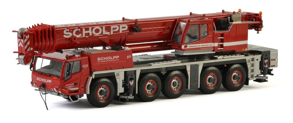 WSI – TADANO Faun ATF 220G-5 SCHOLPP Mobile Crane – 1/50 – WSI51-2023
