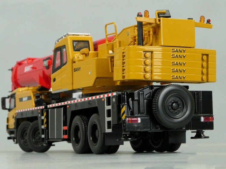 1:36 45CM SANY STC800T6 ALL TERRAIN CRANE Construction Equipment Diecast Model