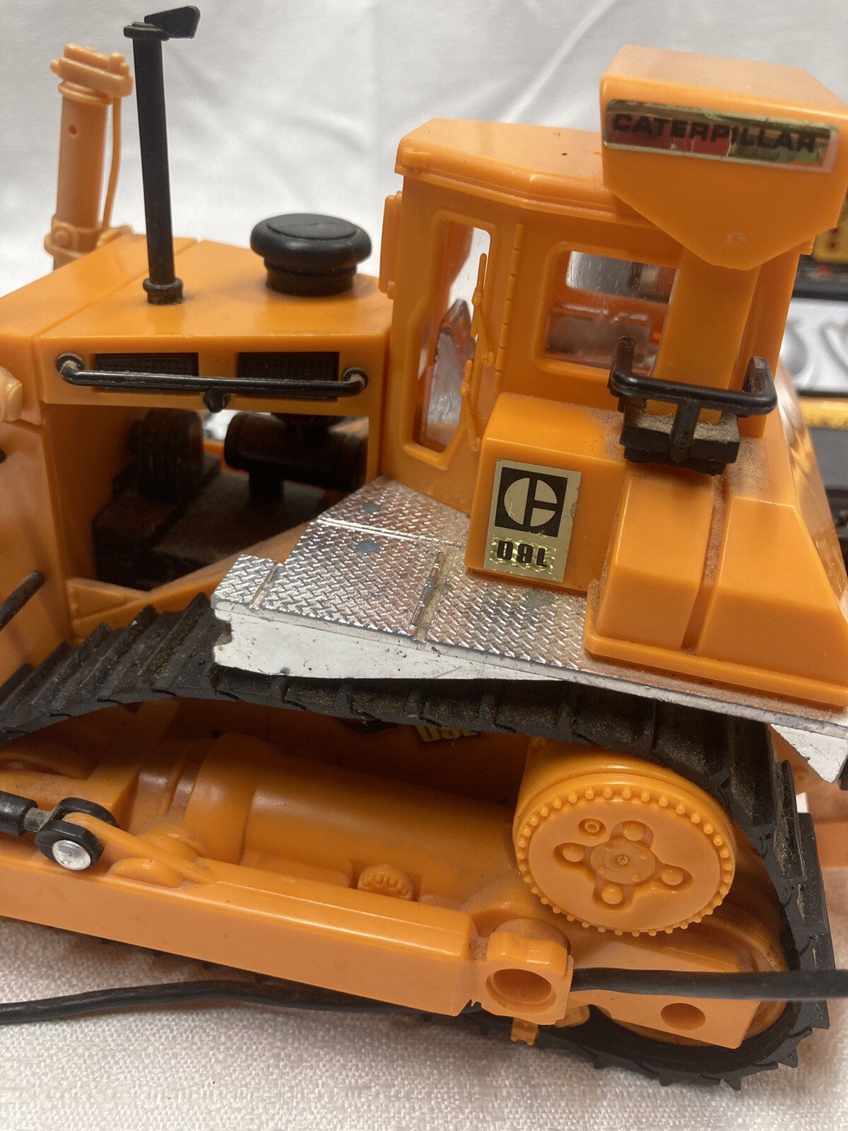 New Bright Caterpillar Bulldozer D9L Wired Remote VTG 1988 Construction