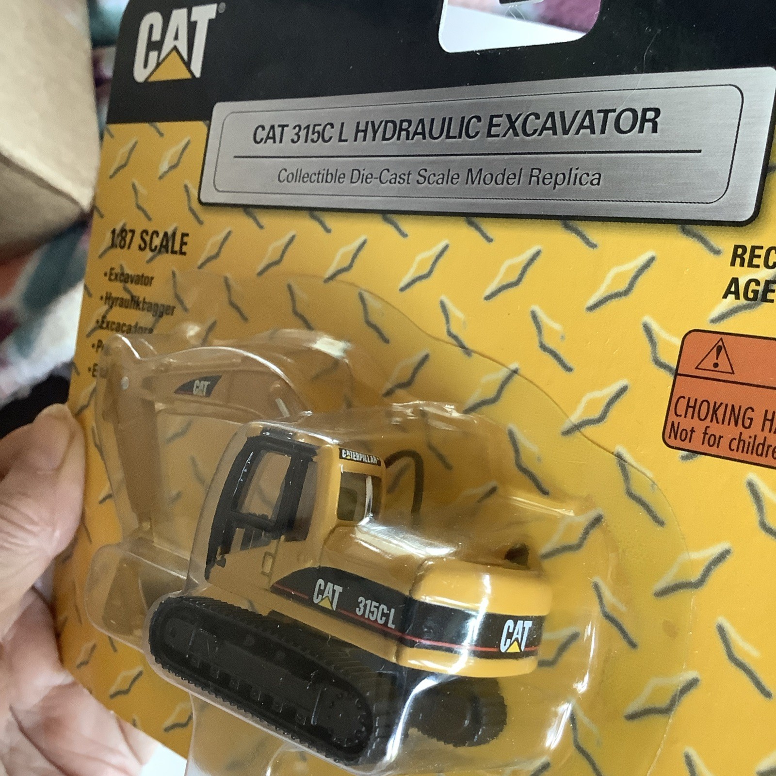 Diecast Norscot Metal 1/87 Ho Scale Cat 315C L Hydraulic Excavator 55400