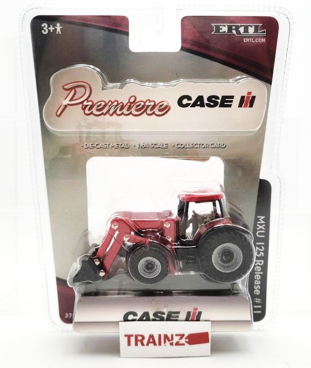 Ertl 37531C 1:64 Scale Case IH Tractor Model MXU 125 Premiere Edition Die Cast