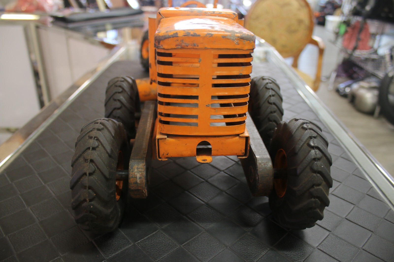 Vintage 1950’s Doepka Adam’s Road Grader Desial Motor Orange