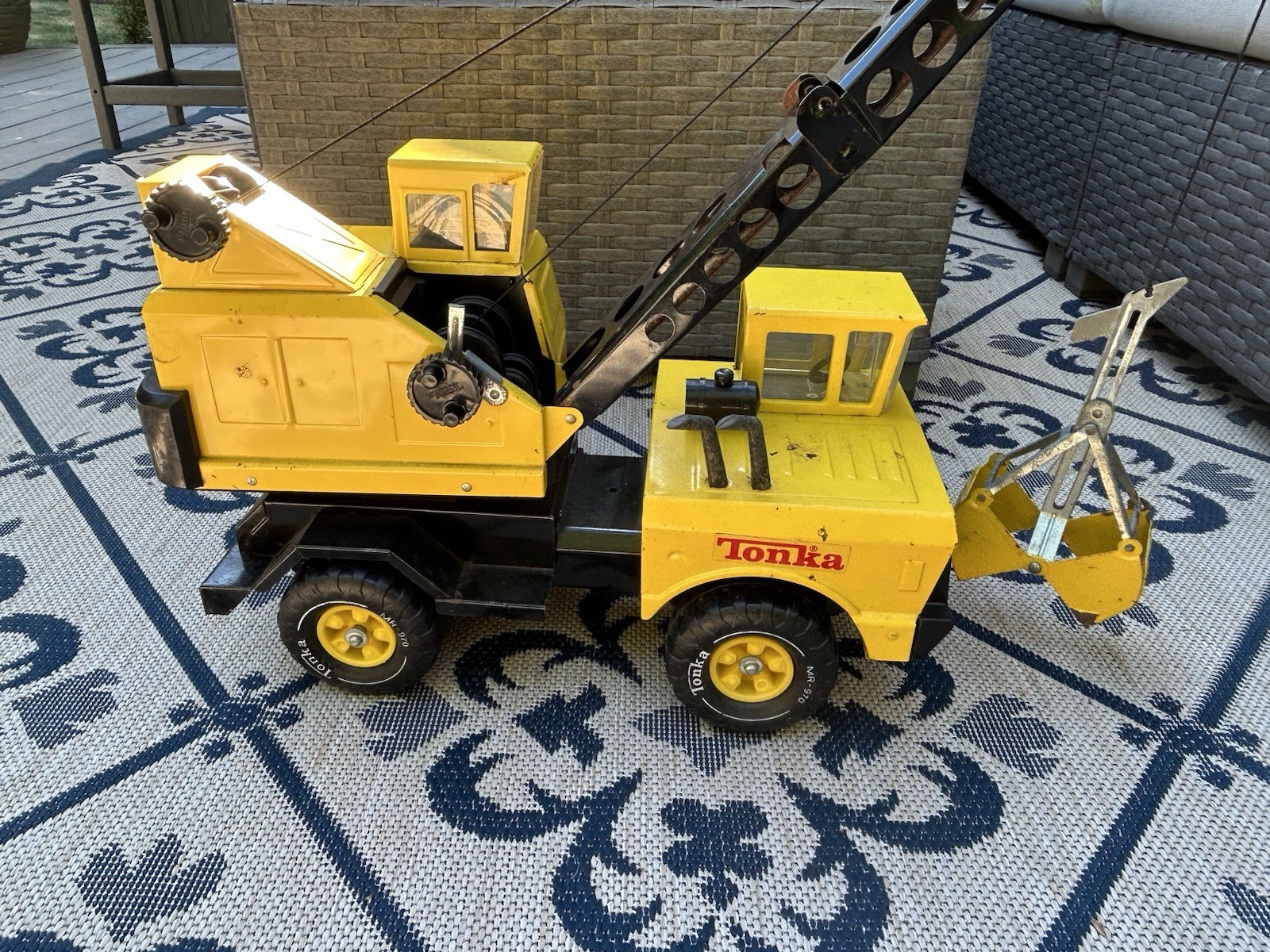Vintage Tonka Turbo Diesel XMB-975 (1980s Series)