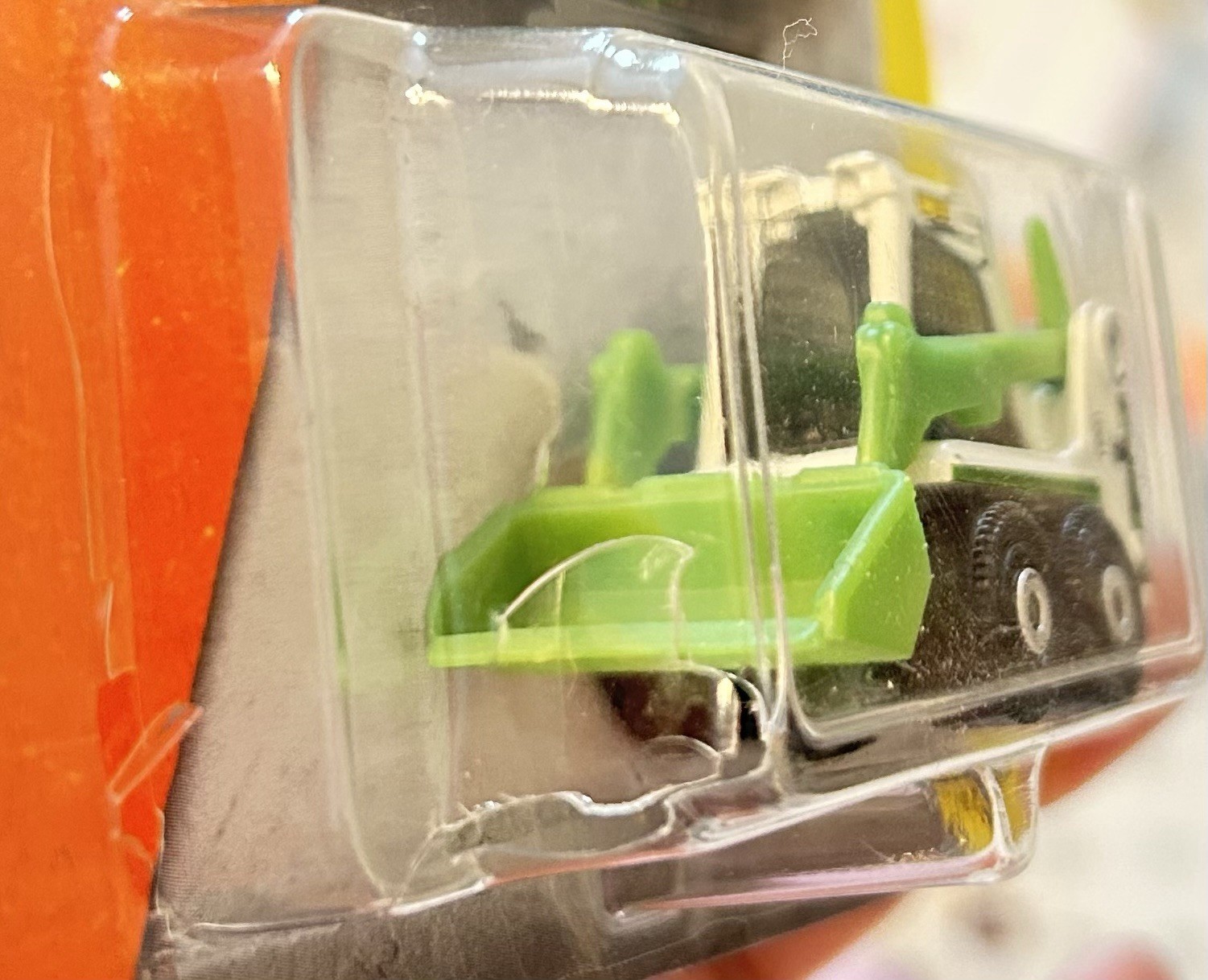 Matchbox MBX Construction Skidster Loader 1:64 Diecast Green White Black