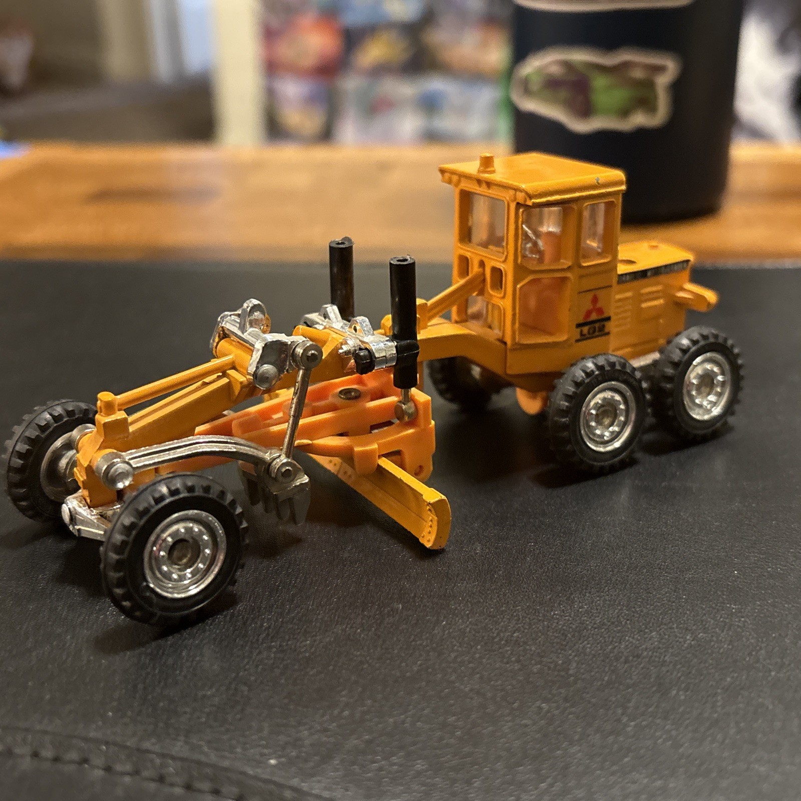 1978 Shinsei Mini Power 1/68 Mitsubishi Hydraulic Motor Grader No. 26