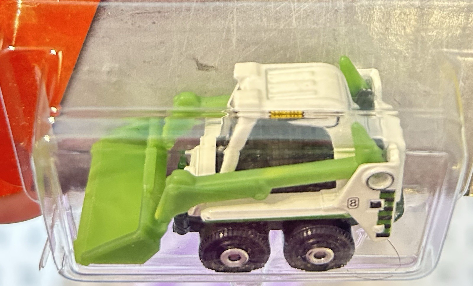 Matchbox MBX Construction Skidster Loader 1:64 Diecast Green White Black