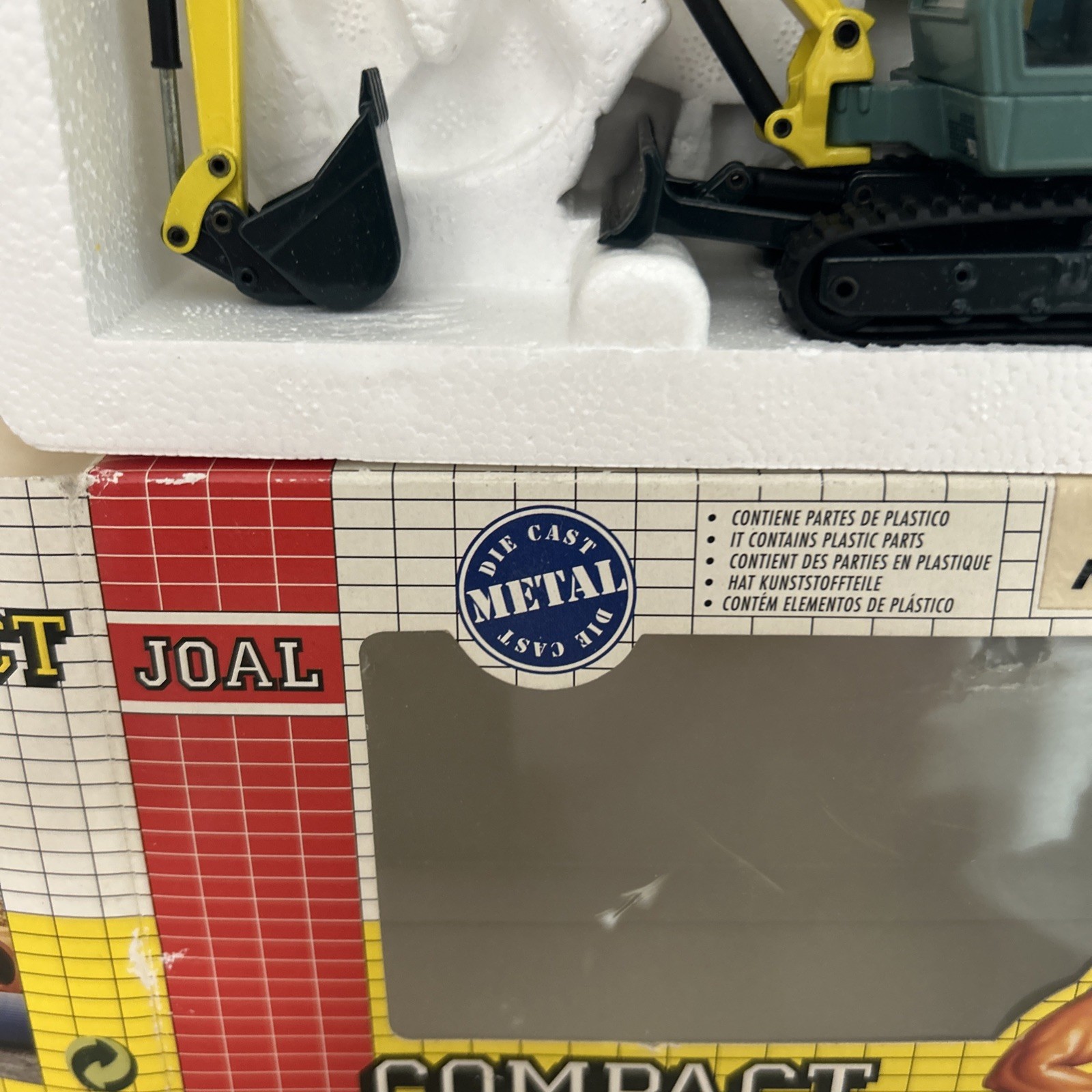 Ammann-Yanmar B37 Compact Excavator – Joal 1:32 Scale Diecast Model #193 Newbox9