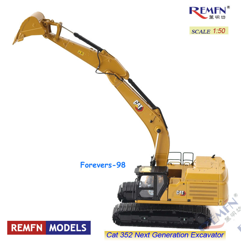 DM 1/50 Scale Cat 352 Next Generation Excavator Diecast Model Toy Gift #85792