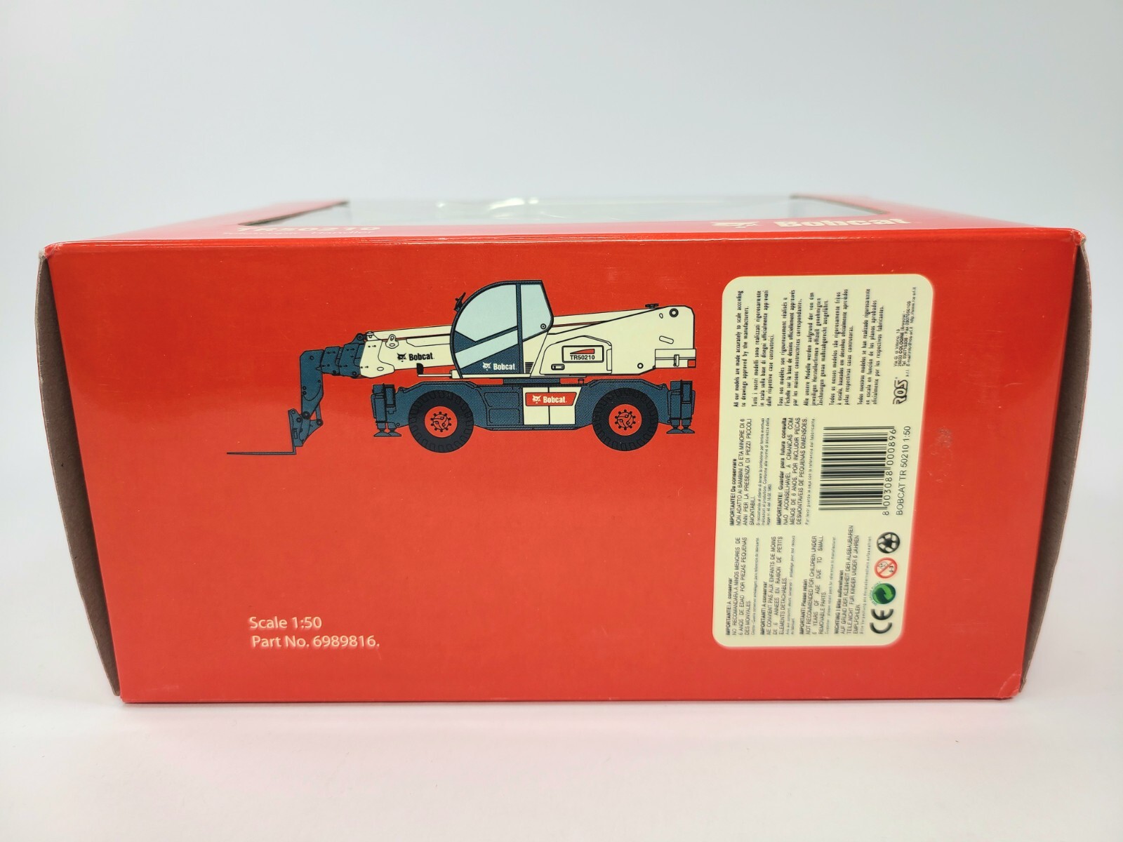 Bobcat TR50210 Telescopic Handler – Ros 1:50 Scale Diecast Model #6989816 New