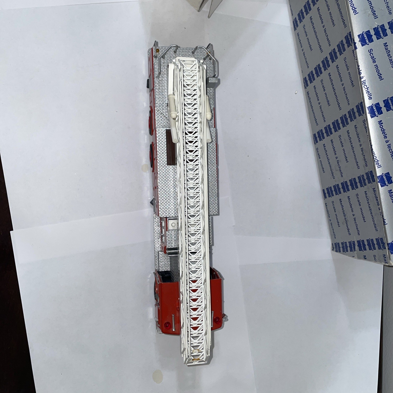 Conrad 5509 City Of Miami Fire Rescue 2 Aerial Ladder Truck 1:43 Collector Toy