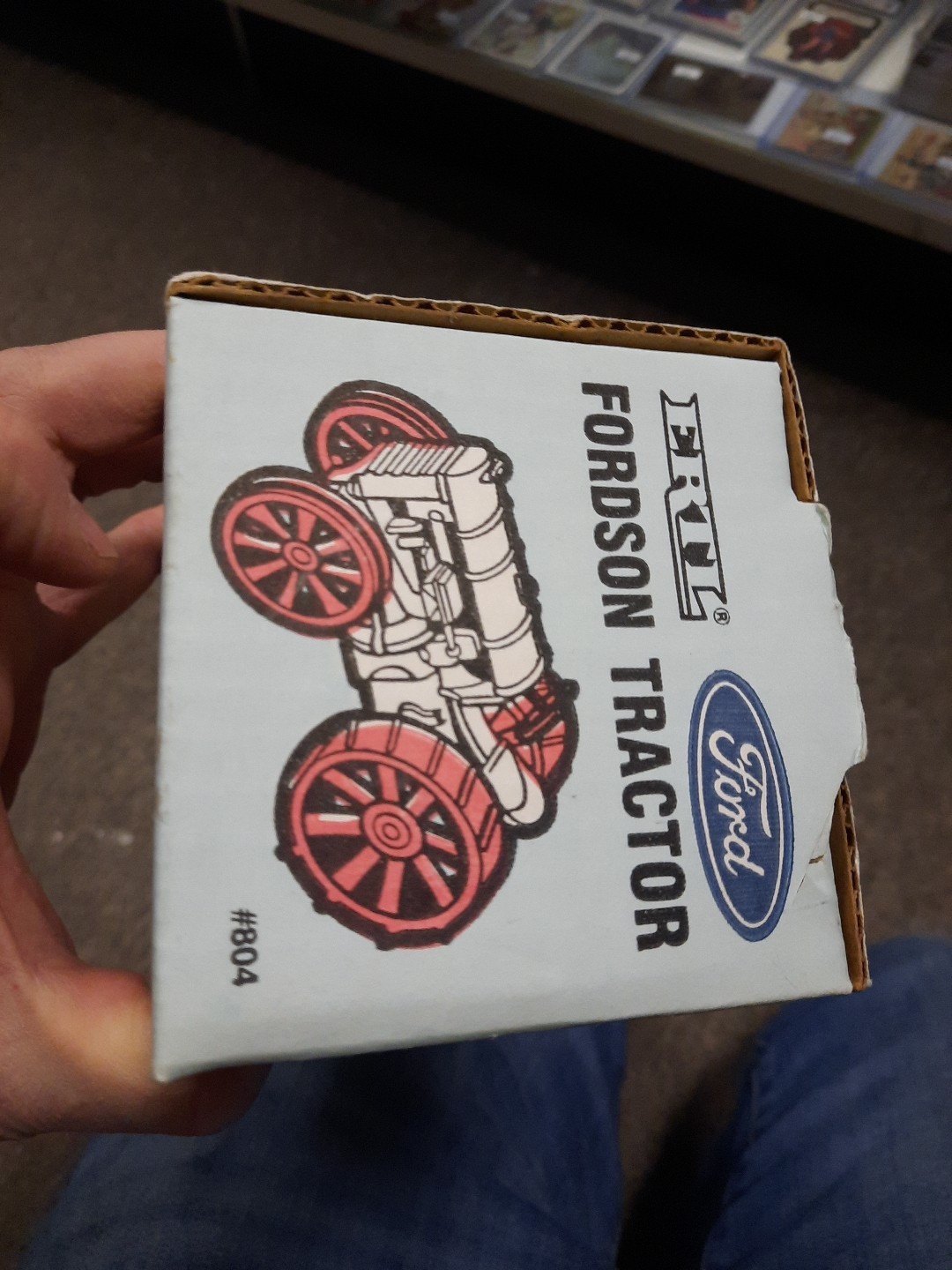 Ford Fordson Tractor 1:16 Scale Mint In Box ERTL 1986 antique MIB farm Equipment