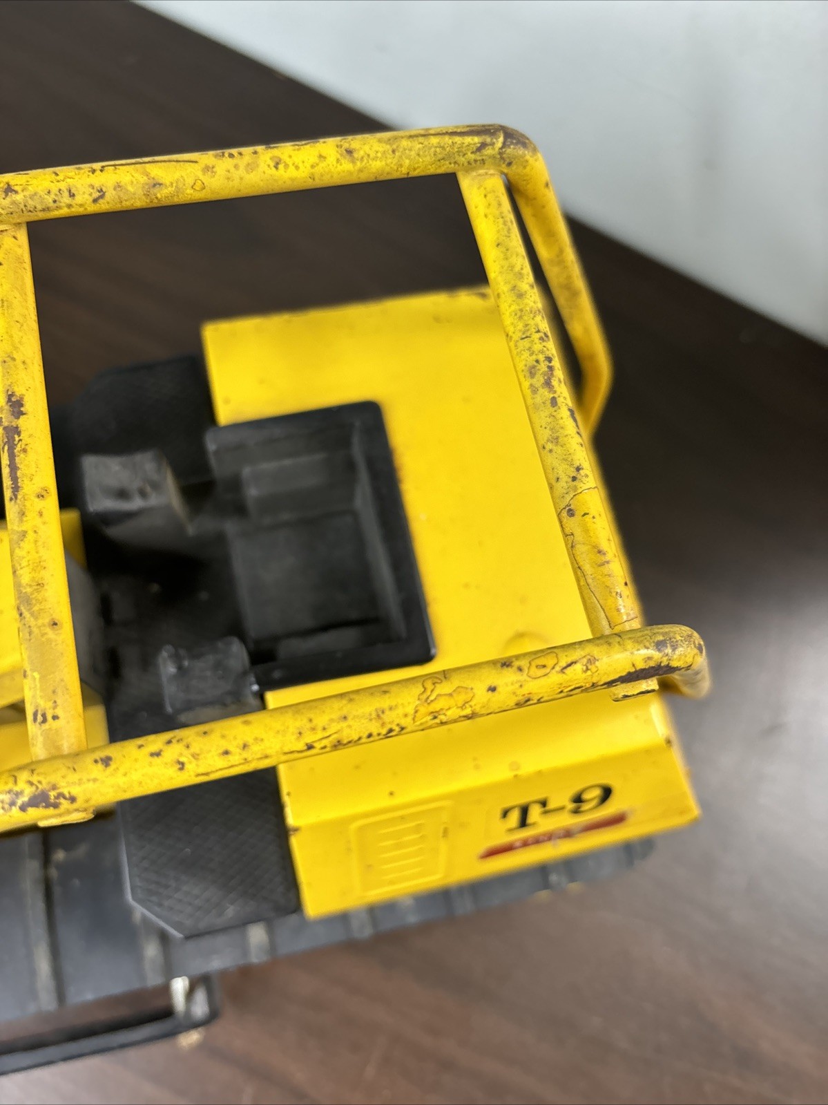 Vintage 1970s Mighty Tonka T-9 “Killdozer” Bulldozer Nice Shape Pressed Steel