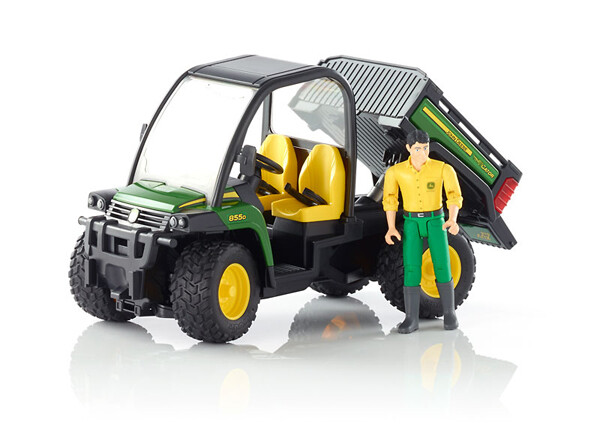 Bruder John Deere Gator XUV 855D with Driver 09812