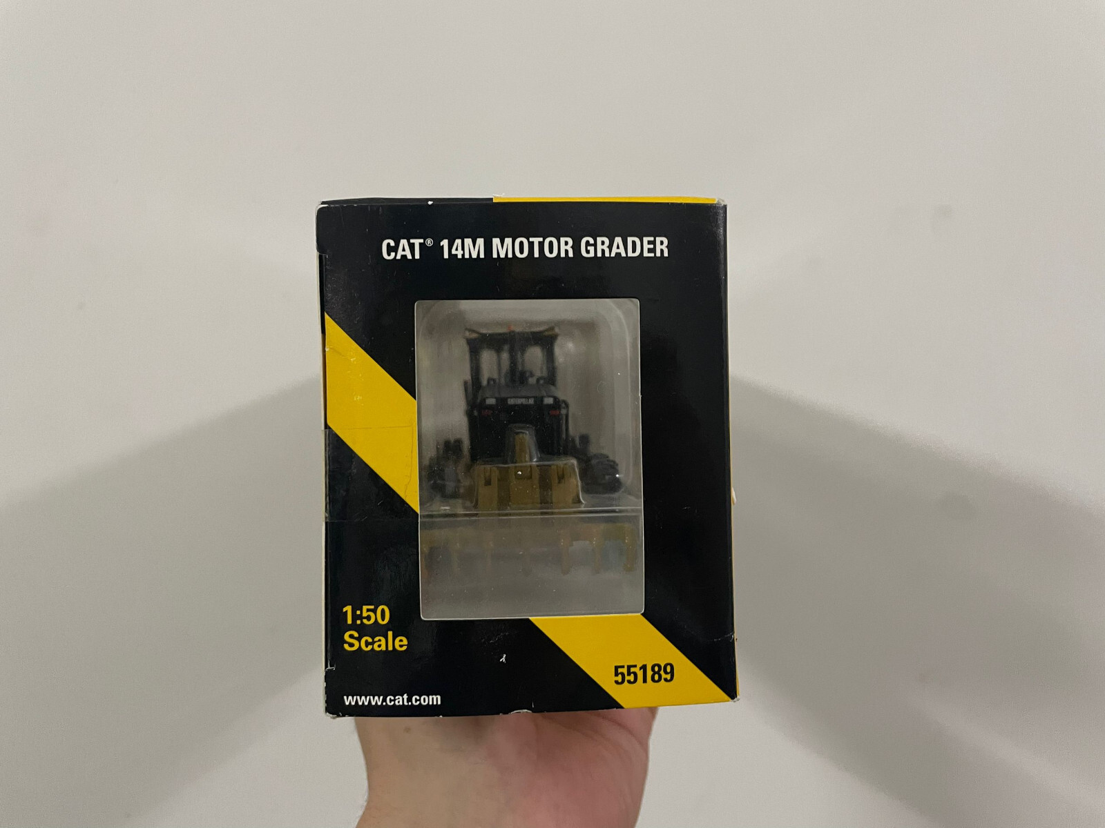 Norscot Caterpillar Cat 14M Motor Grader 1:50 Scale Die-Cast Model 55189