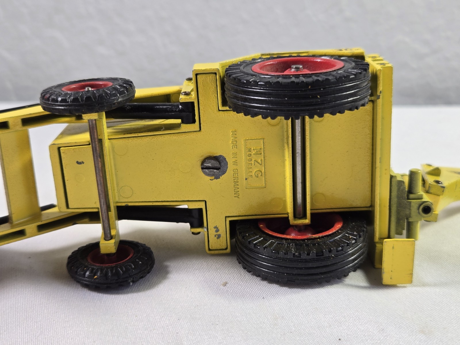 Vintage NZG JCB Backhoe Modelle Made In West Germany