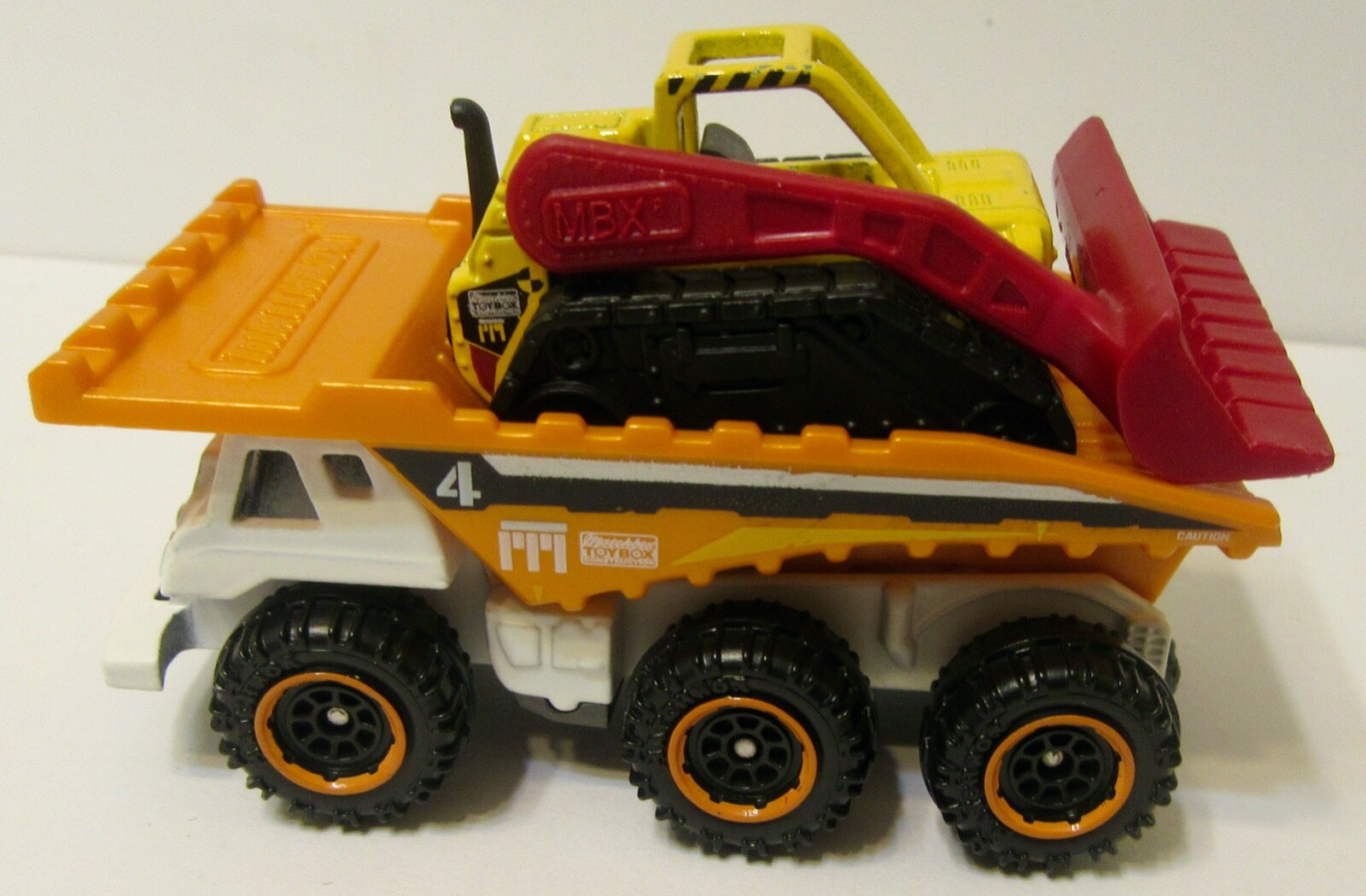 Matchbox Construction Toys: Euclid-Ground Breaker-BDV71-Load-Lifter (Lot of 4)