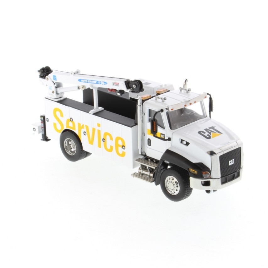 DM 1:50 CAT Kenworth T380 Auto Crane Construction Vehicle Model 85786