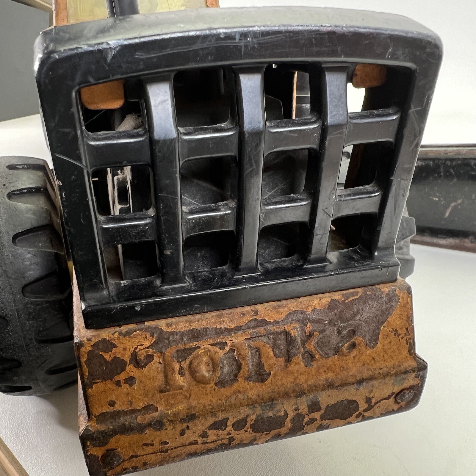 Vintage Mighty Tonka Road Diesel Grader XMB-975