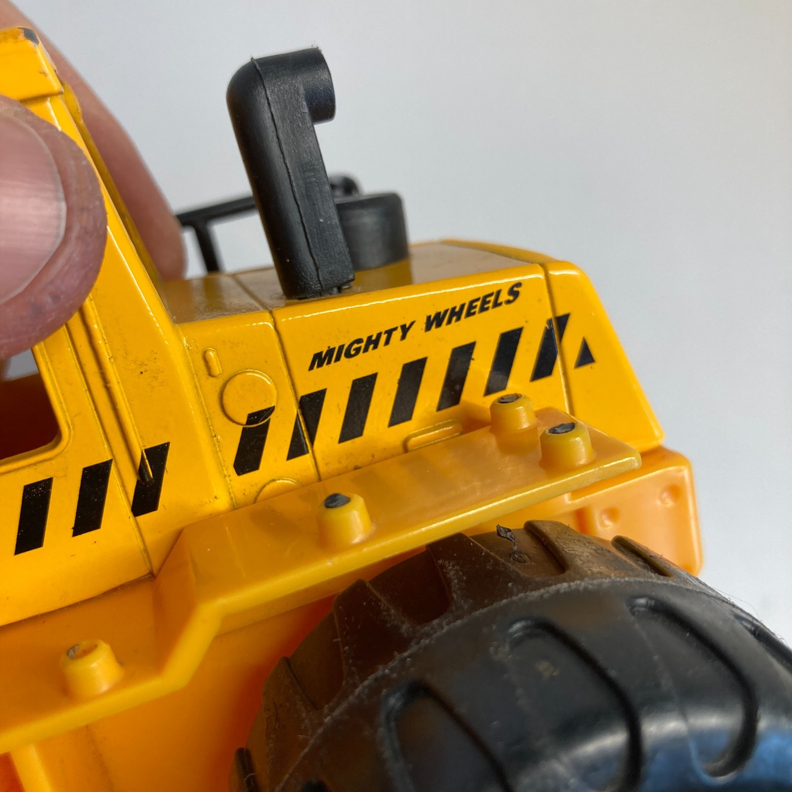 Soma Mighty Wheels Steam Roller Construction Vehicle Metal Plastic Vintage