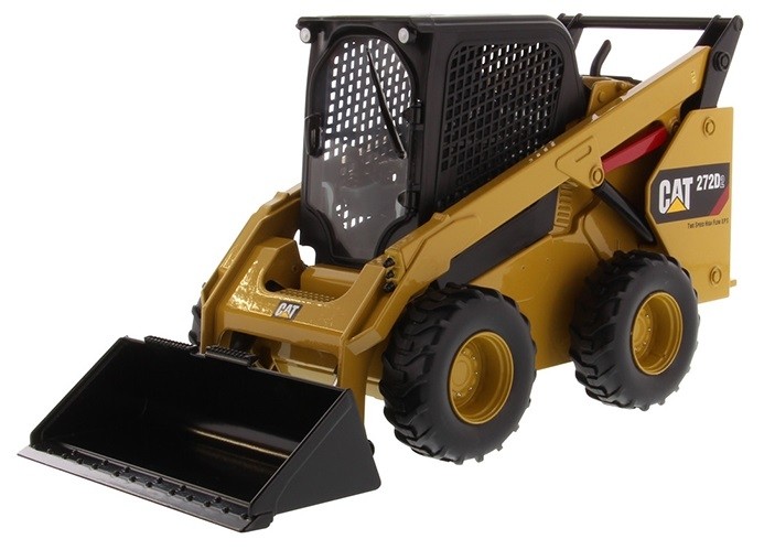 DIECAST MASTERS – CATERPILLAR 272 D2 Wheeled Mini Blade with Accessories – 1/16 – …