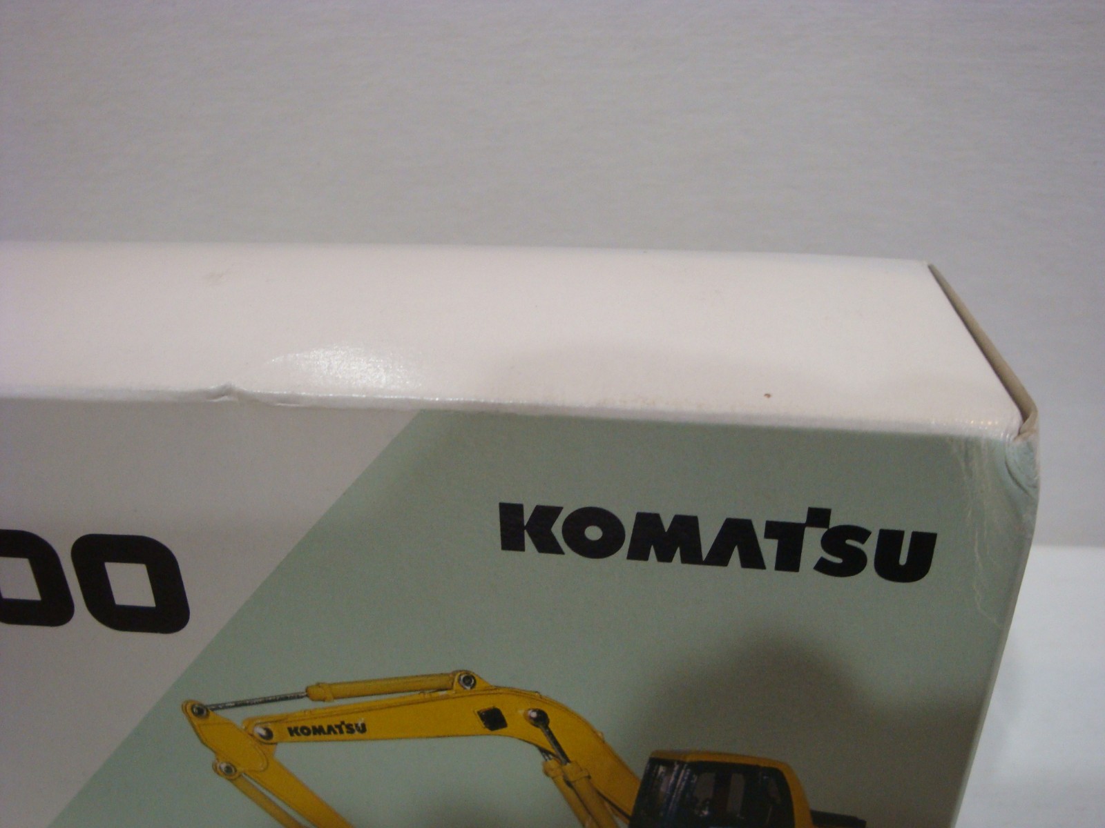 Advance Komatsu PC100 Shovel Yellow 1:43 scale Good++ Sealed Box
