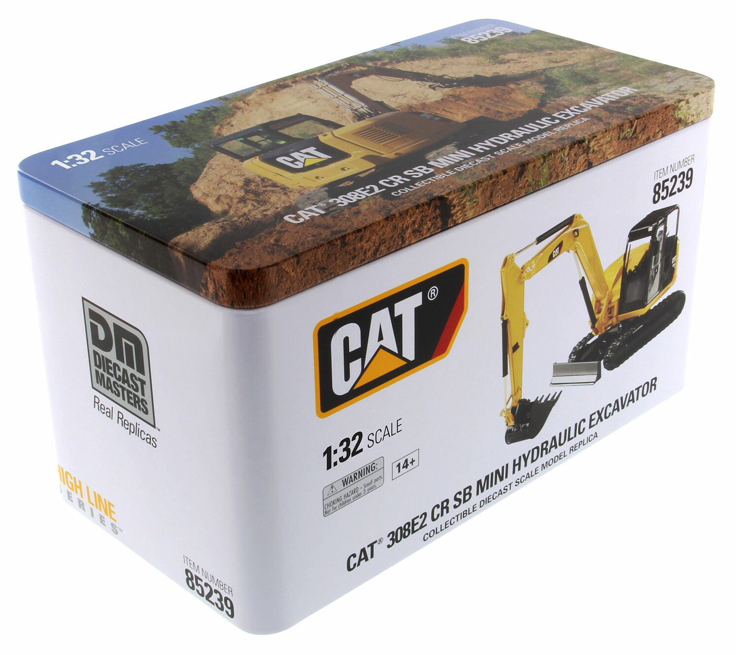 Caterpillar Cat 308E2 Cr Sb Mini Hydraulic Excavator 1:3 2 Model