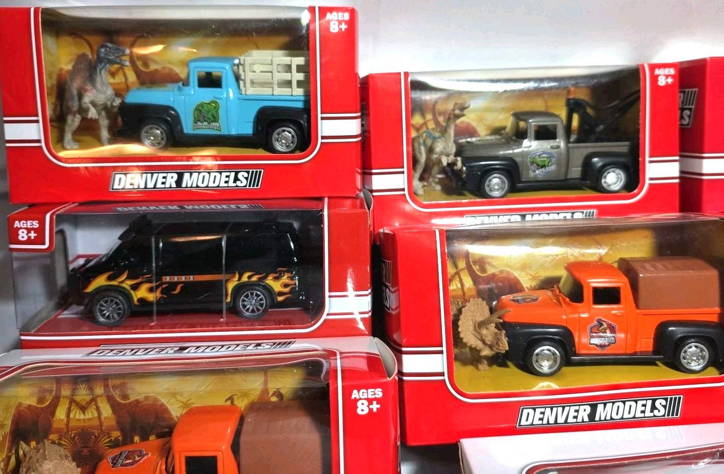 Lot of 14 Assorted Denver Models Construction, Vacationand Work Vehicles