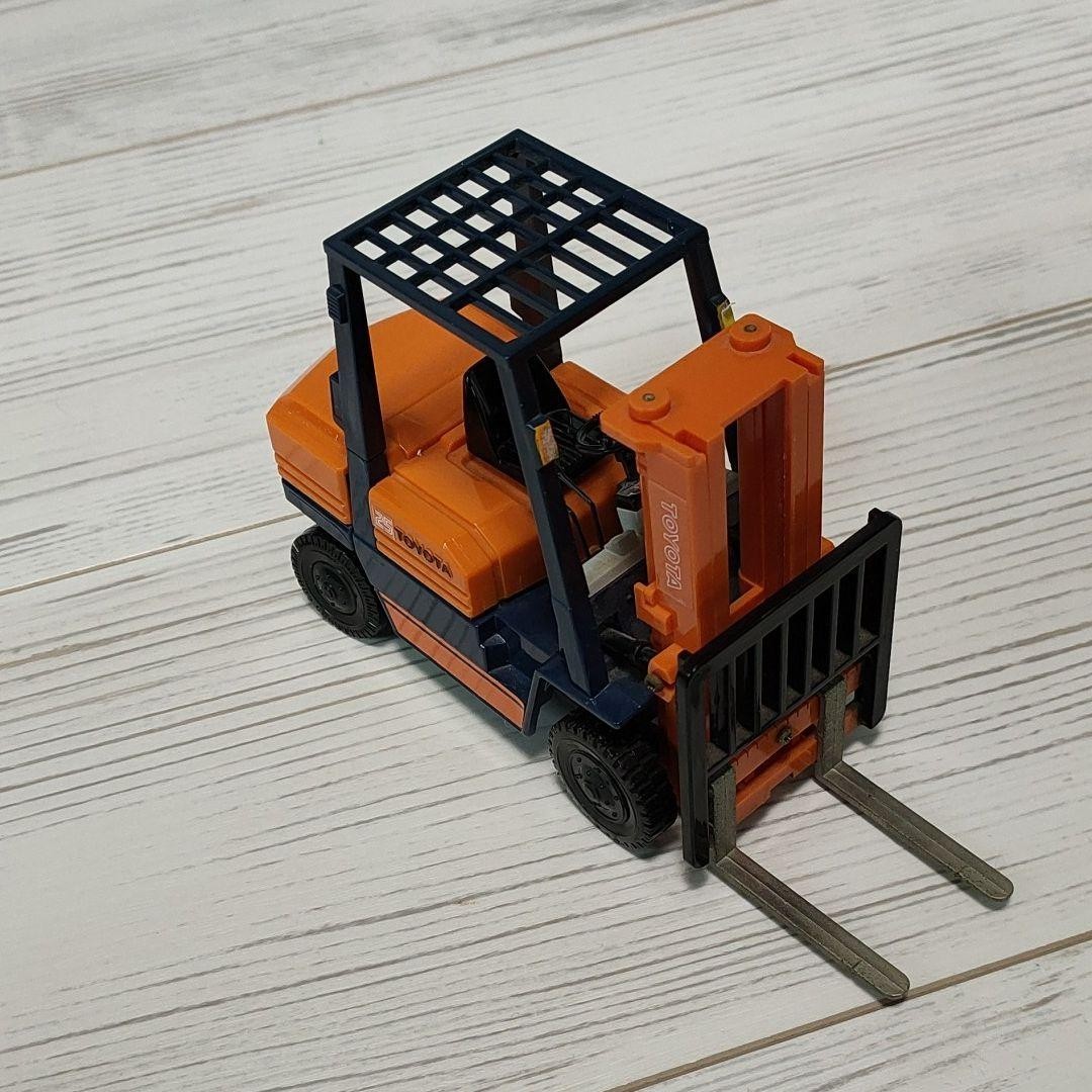 Toyota Forklift T-110 1/23 Scale Diecast Model Car Display Japan