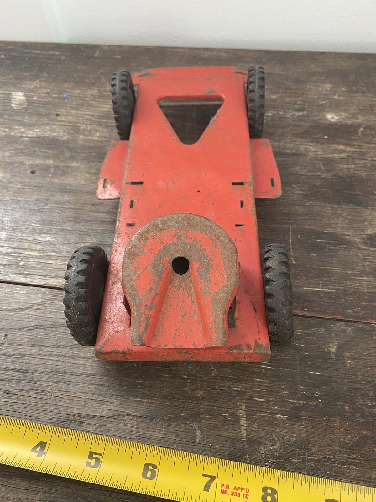 Vintage Wyandotte Semi Truck Pickup Rolling Chassis Red FREE SHIPPING