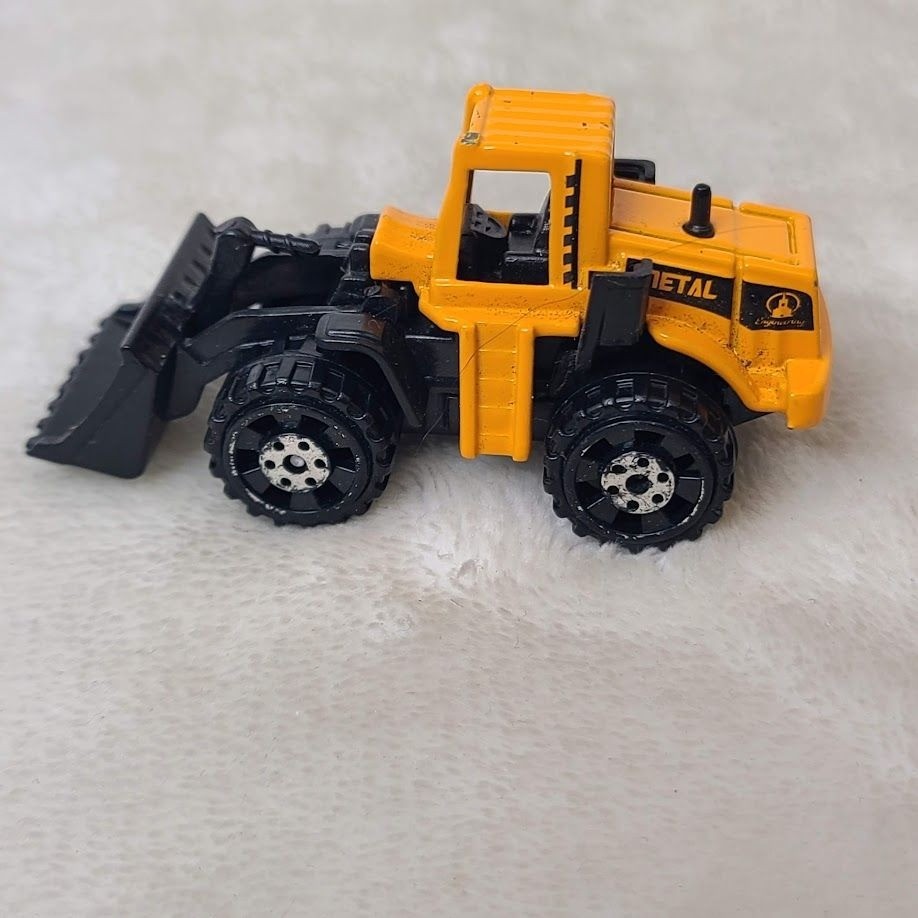 Engineering Metal Front Loader Wheel Loader Toy Truck 1:64 Bucket